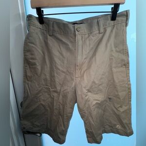 Men’s Lands End khaki chino tan shorts!